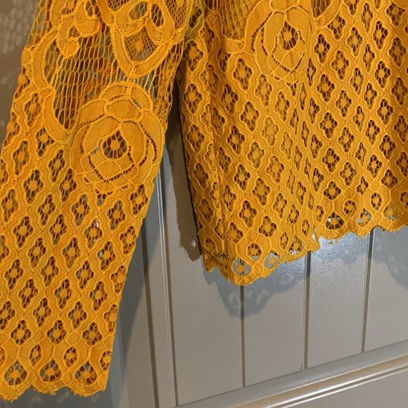 Moulinette Soeurs Mixed Lace Top - Picture 6 of 13